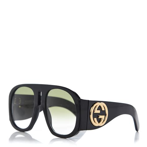 oversized eyeglasses gucci|Gucci eyewear oversized glasses.